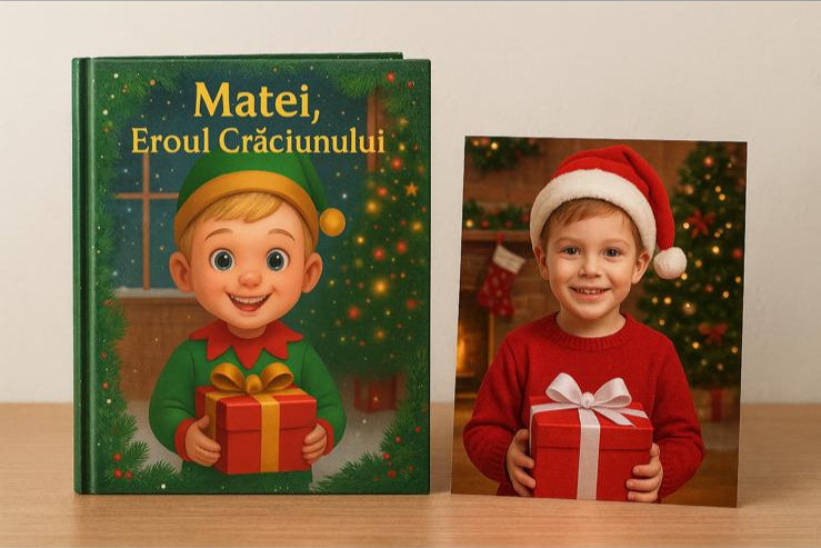 Carte Personalizată si videoclip Moș Crăciun